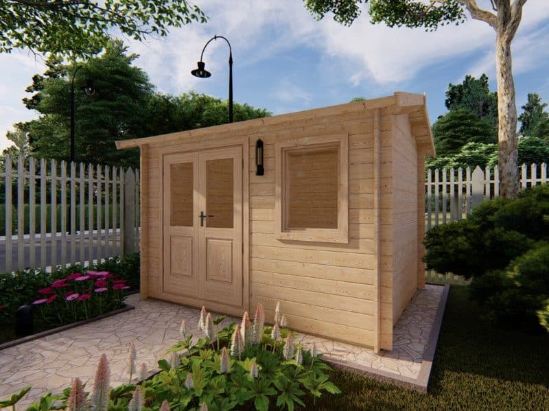 Tuinhuis Deventer 2,5×3,4m 28mm