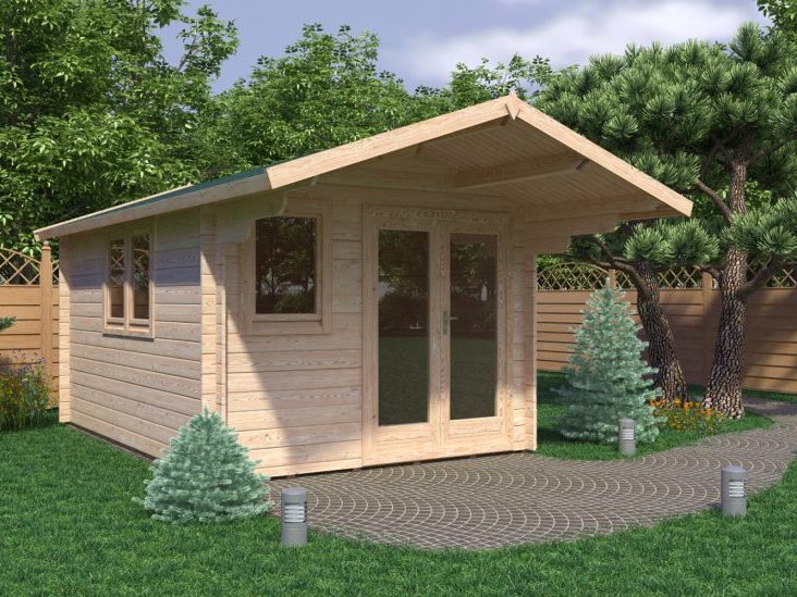 Tuinhuis Aalsmeer 4x3m 28mm
