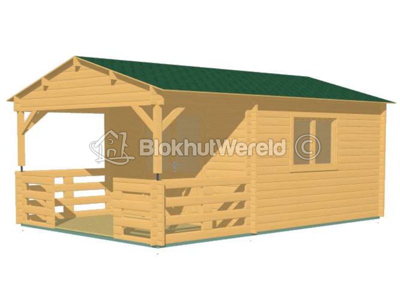 Eigen ontwerp De Kwakel 4x6m incl, luifel 44mm