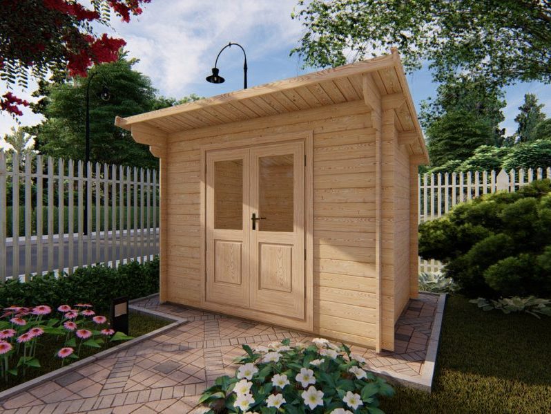 Tuinhuis Zeist 3x2m 28mm