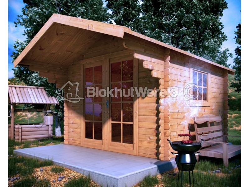 Tuinhuis Aalden 3x3m 28mm