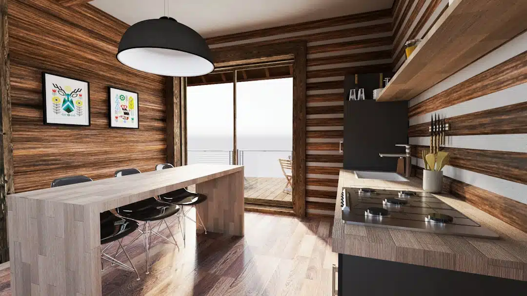Moderne blokhut: de perfecte mix van comfort en natuur