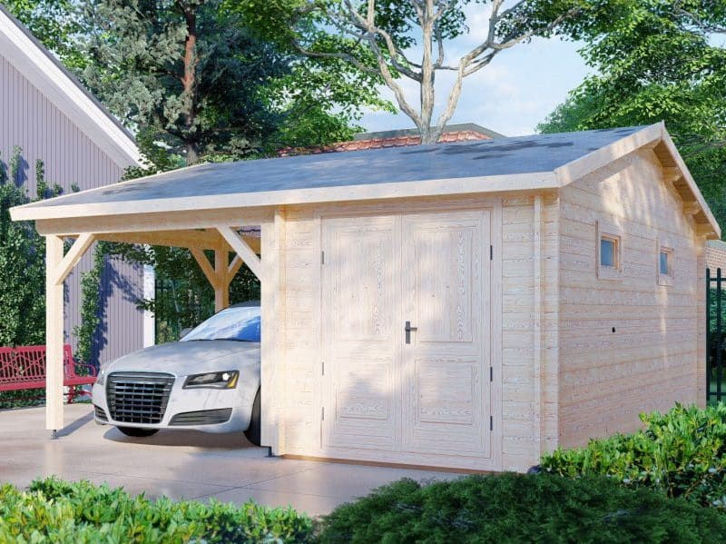 Houten Garages Carports