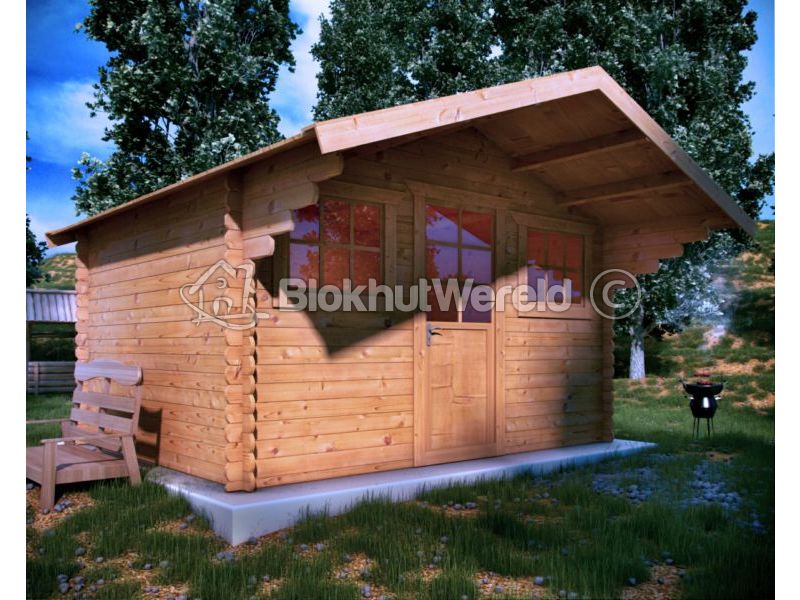 Tuinhuis Uithoorn 3,8x3m 28mm