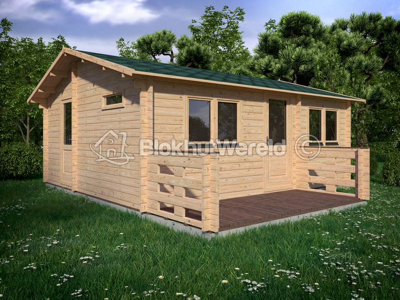 Chalet Audra 6×5,2m 44mm