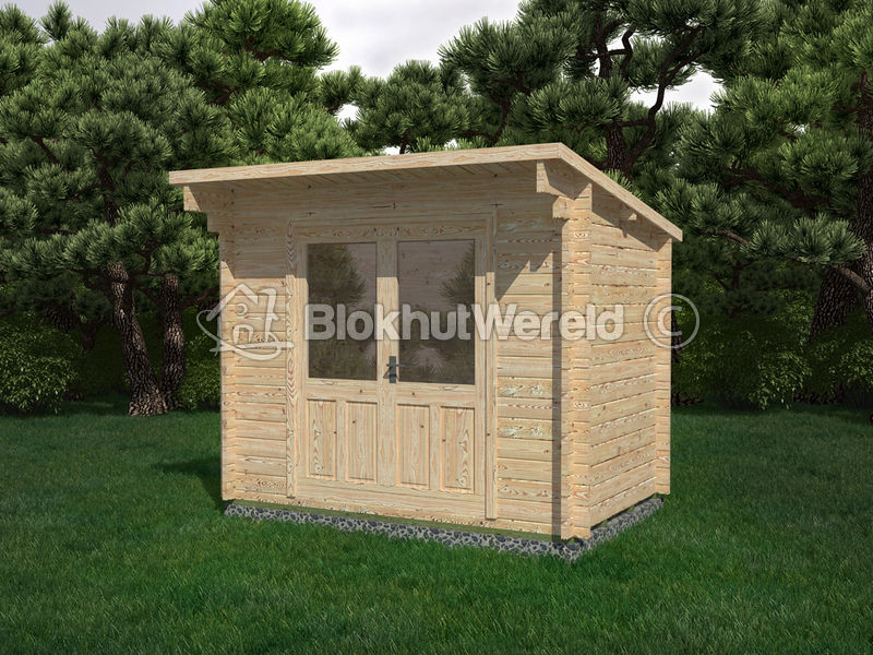 Premium houten tuinhuis van Blokhutwereld