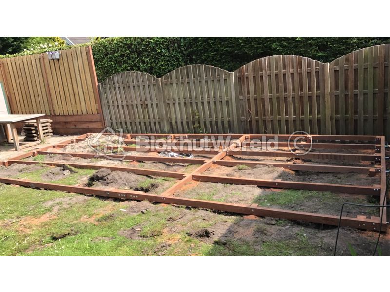 Hardhouten Palenfundering
