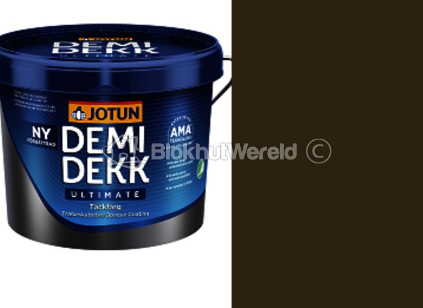 Jotun Verfbeits Khaki grijs Dekkend 0,75L (RAL7008)