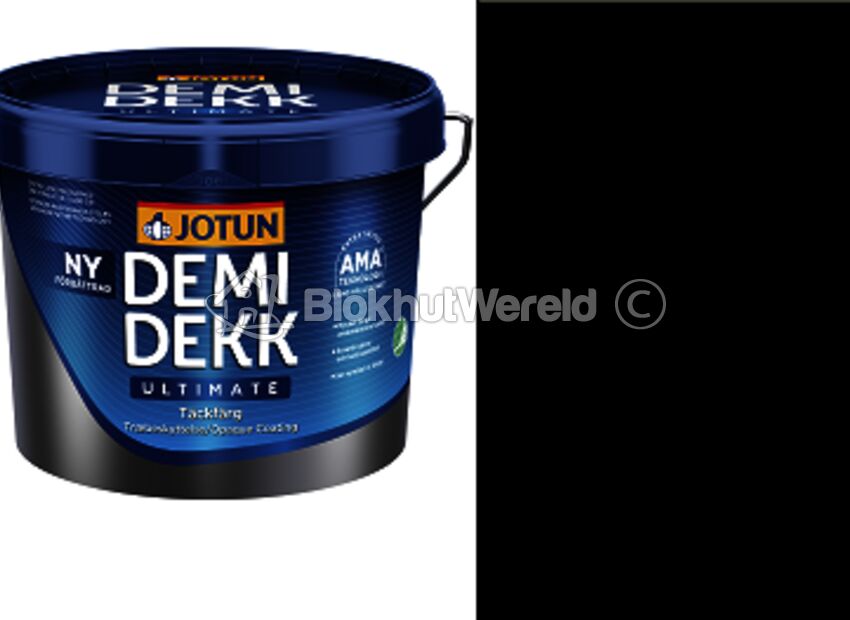 Jotun Verfbeits Gitzwart Dekkend 2,7L (3.0L) (RAL9005)