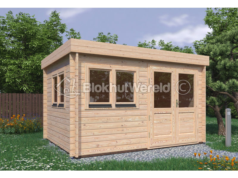 Blokhut Naarden 4x3m 44mm