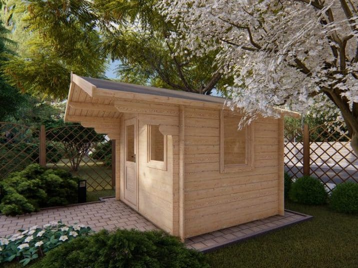 Tuinhuis Modena 3×2,5 28mm