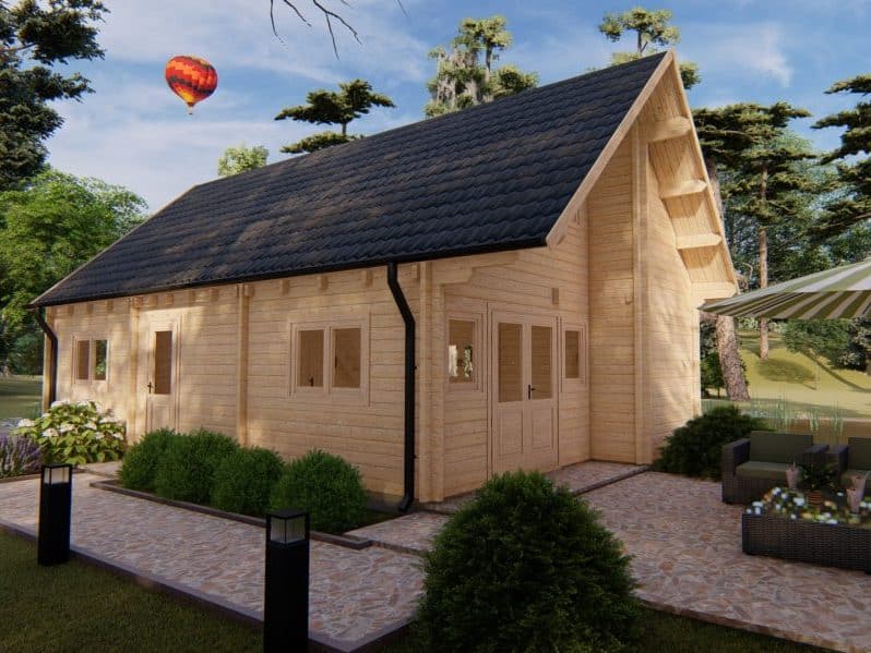 Chalet Alegranza 6x10m 68mm