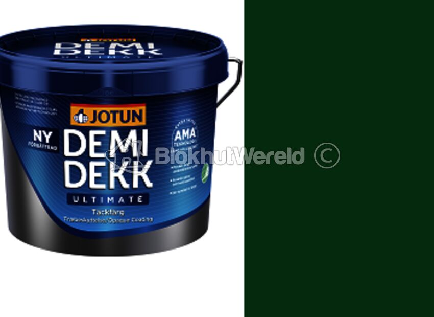 Jotun Verfbeits emerald groen Dekkend 10L (RAL6001)