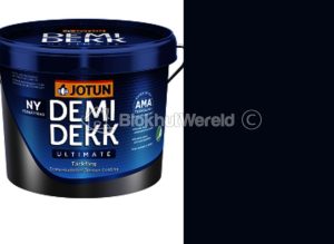 Jotun Verfbeits Gentiaan blauw Dekkend 10L (RAL5010)verf & beits1